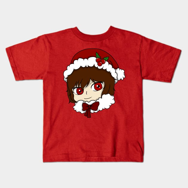 lazari christmas chibi Kids T-Shirt by LillyTheChibi